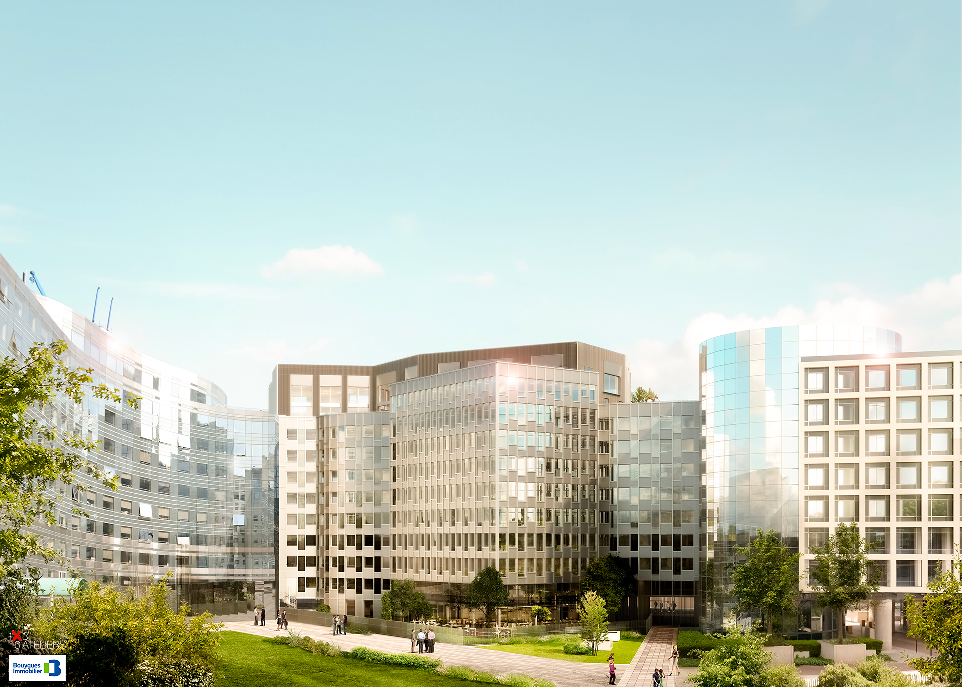 axe defense Courbevoie