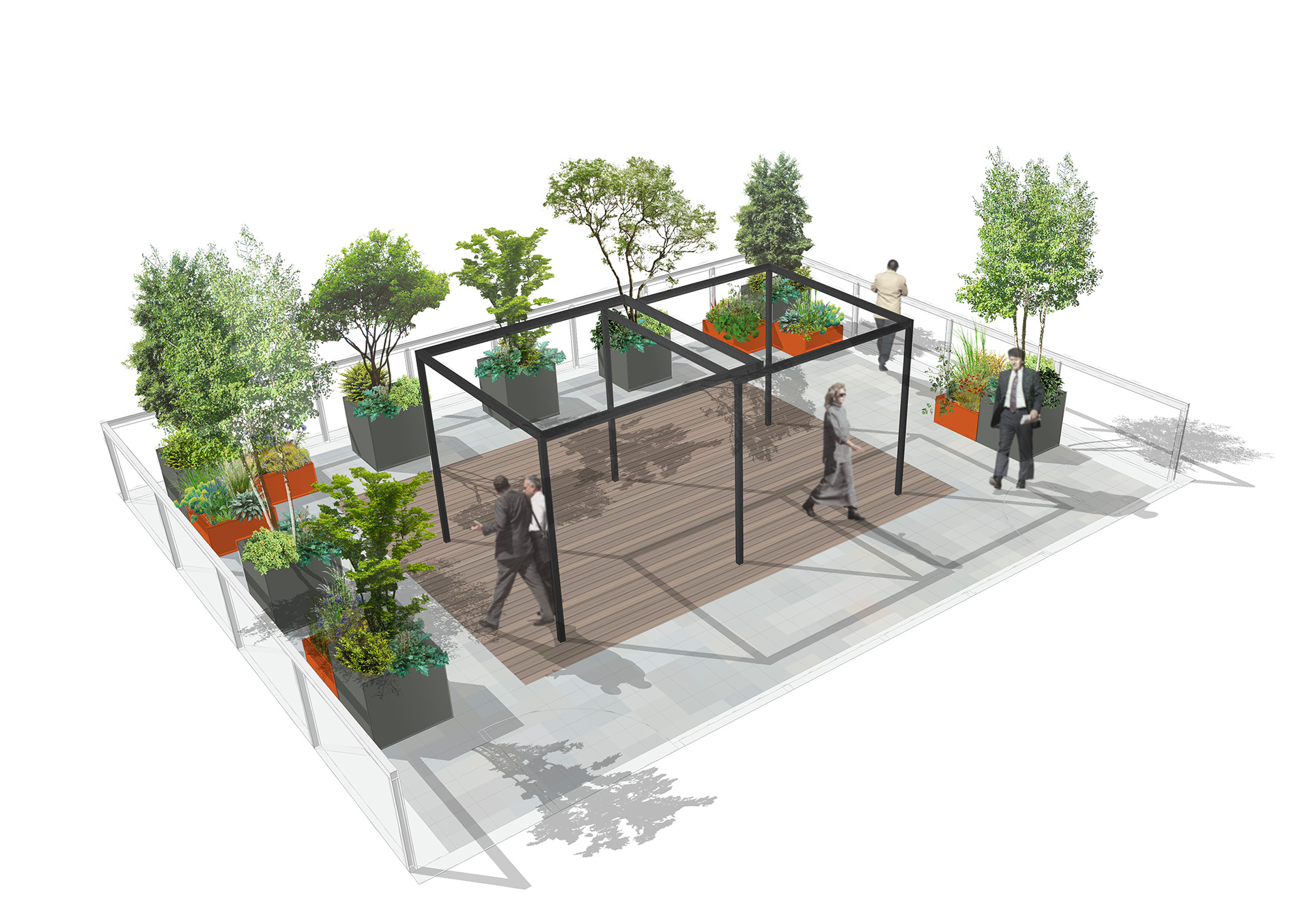 Terrasse de Bureaux Nanterre