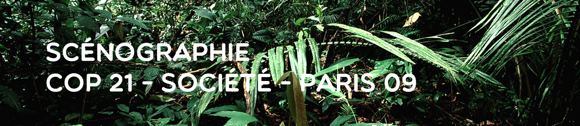 SCÉNOGRAPHIE